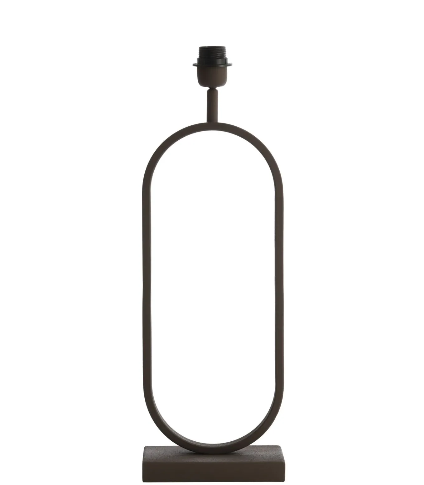 Lampvoet Jamiri - Bruin - 20x13x55cm