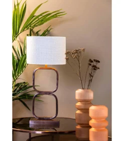 Lampvoet Lutika - Brons - 23x11.5x46cm