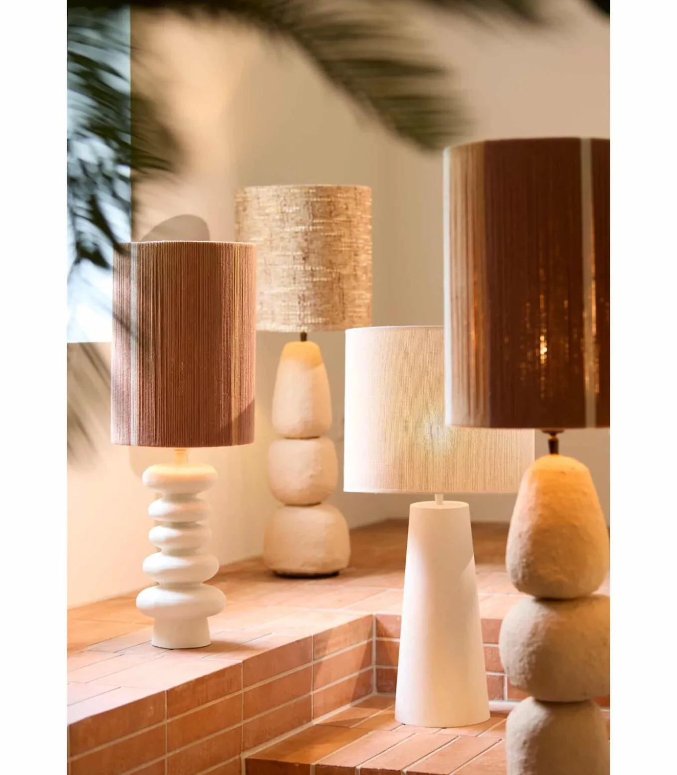 Lampvoet Olona - Wit - Ø16x35cm