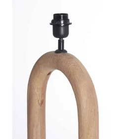 Lampvoet Paceco - Bruin - 20x12x44cm