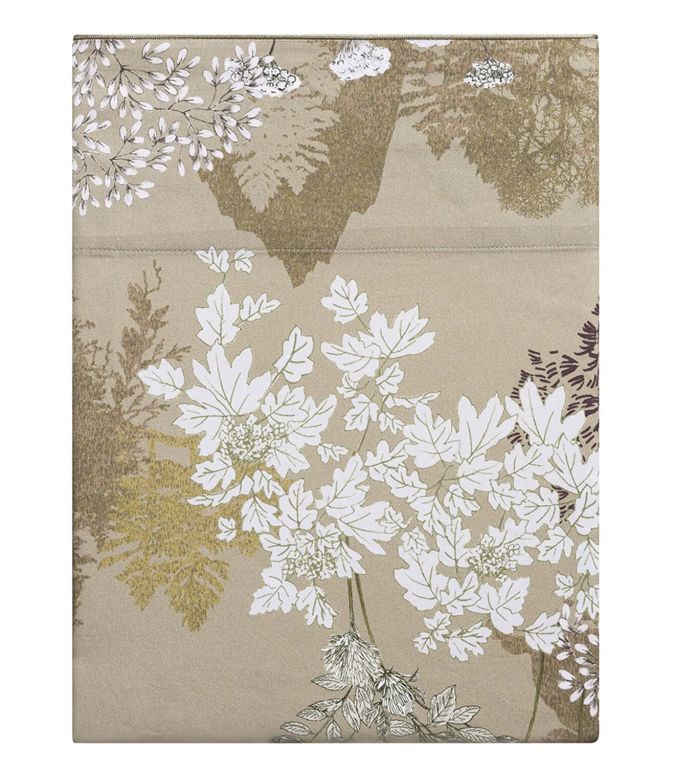 Lande - Effen kussensloop in biologisch katoen satijn