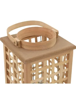 Lantaarnhouder hangend bamboe natuurlijk