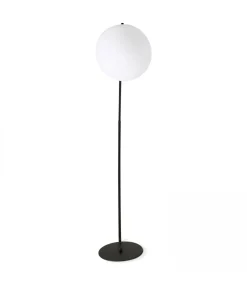 Lantaarnpaal boog zwart polyethyleen