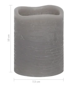 LED-kaarsen 24 st vlamloos met afstandsbediening warmwit