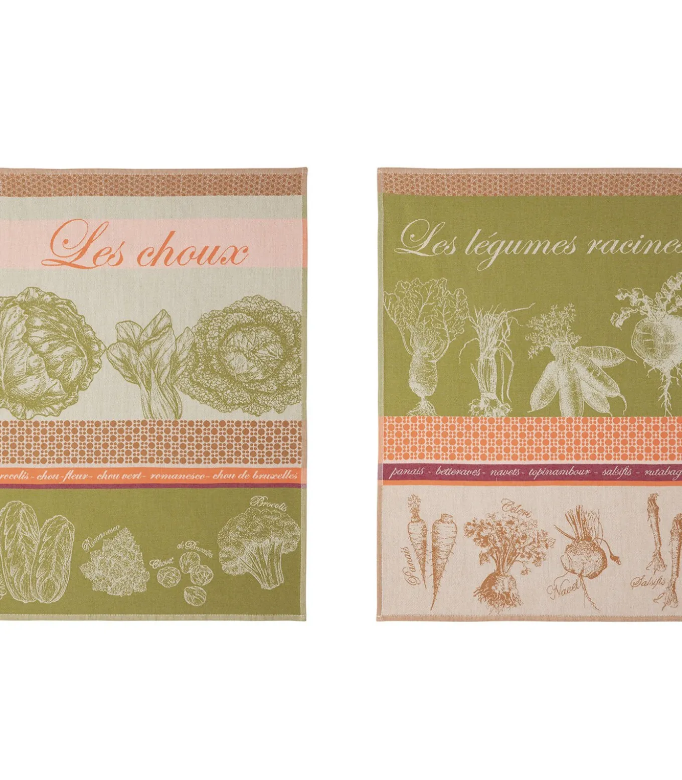 Légumes d'Hiver - Tafellinnen Theedoek