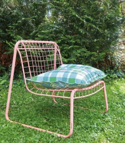 LILLY Bleu - Kussensloop Perkaal katoen