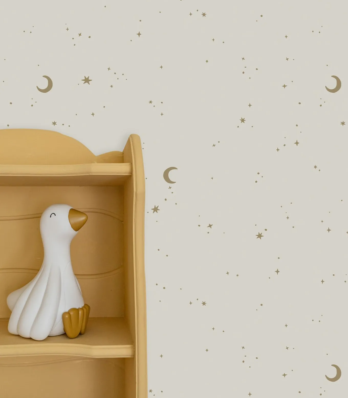 Little Dutch Vliesbehang - Moon and Stars - 1000x53