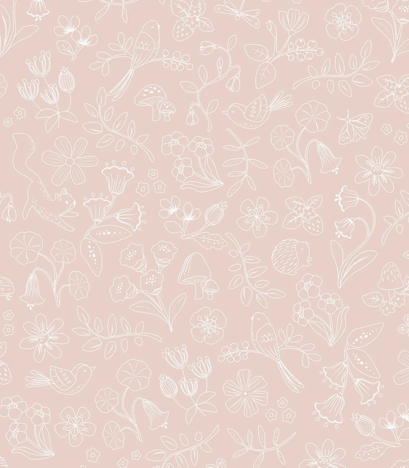 Little Dutch Vliesbehang - Fairy Wonders Blossom - 1000x53