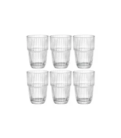 Longdrinkglazen Barshine - 380 ml - 6 stuks