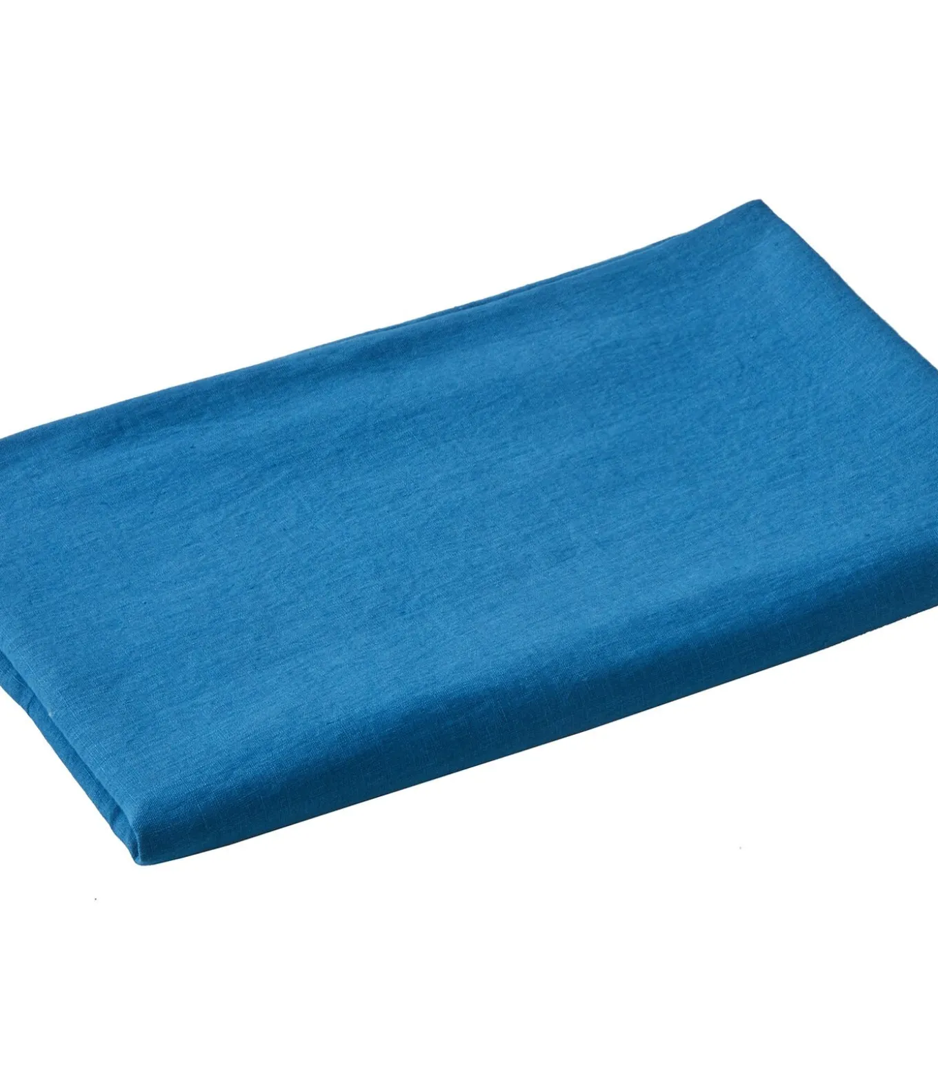 LOUXOR Bleu paon - Laken linnen Stonewashed