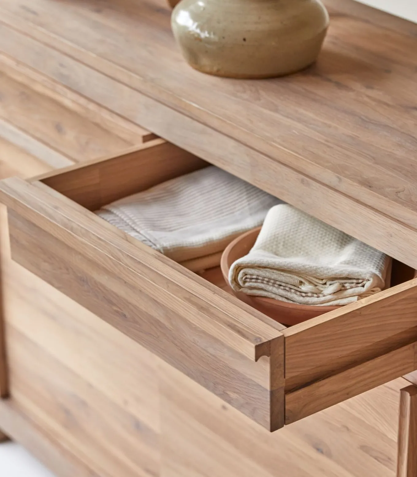 Luce - Massief eiken buffetkast 120 cm