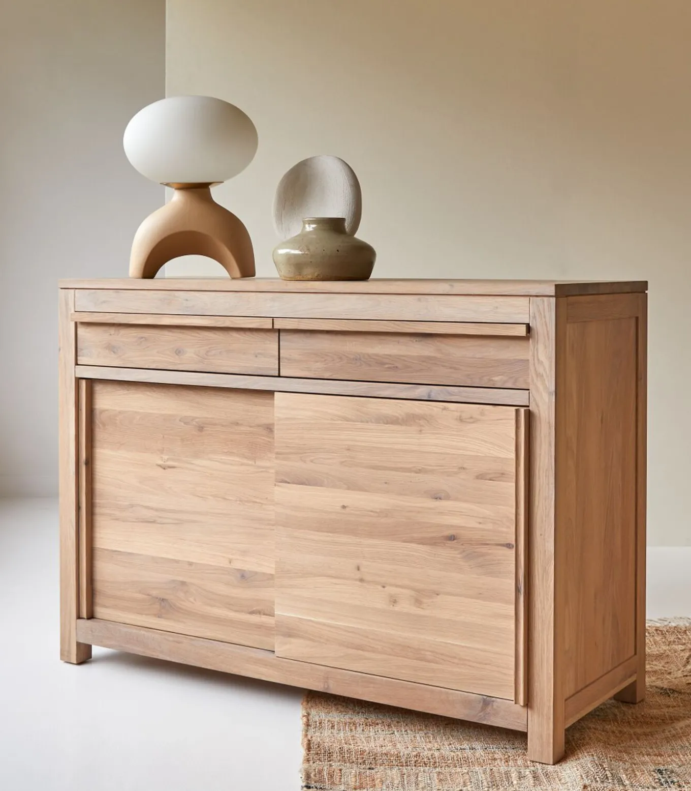 Luce - Massief eiken buffetkast 120 cm