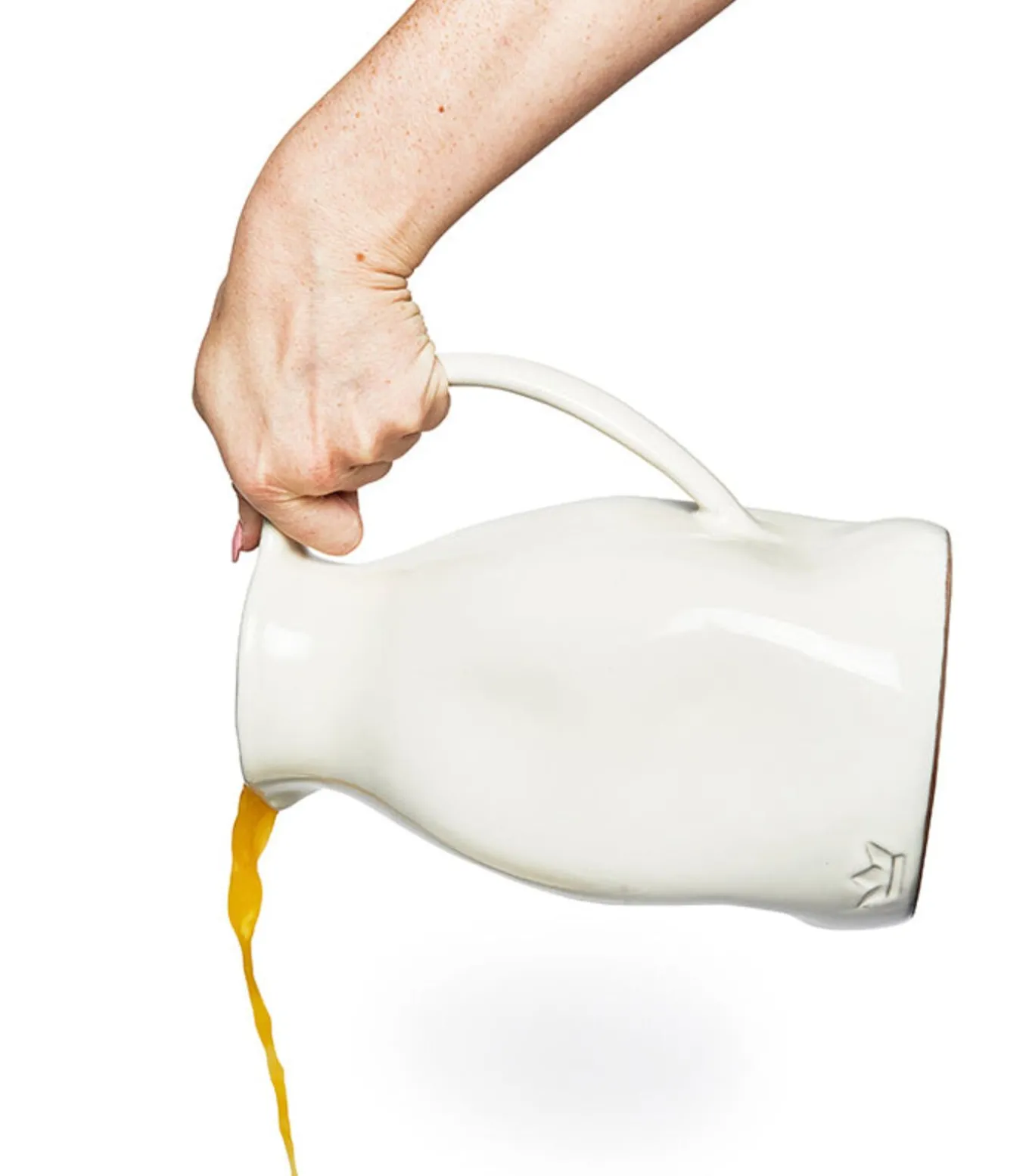 Luxe - Aardewerk - Karaf - Keramiek - Handgemaakt - Anti-drup - Wit