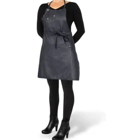 Luxe - Barbecue - BBQ - Keukenschort - Horecaschort - Volnerf - 5 zakken - Zwart