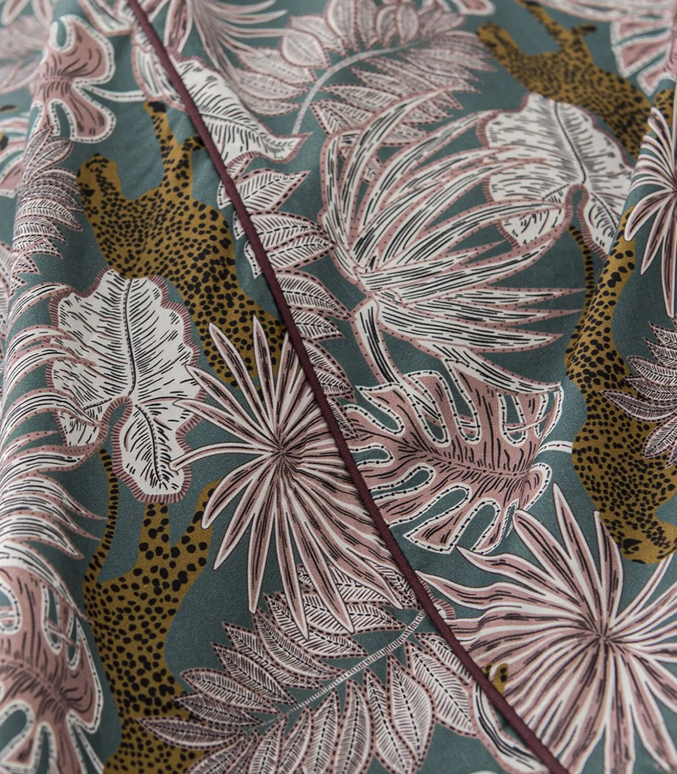 Luxuria - Laken in katoen perkal met print 270x300