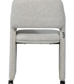 Lyric Eetkamerstoelen - Bouclé - Greige - Set van 6