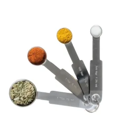 Maatlepels - RVS - 4-delig