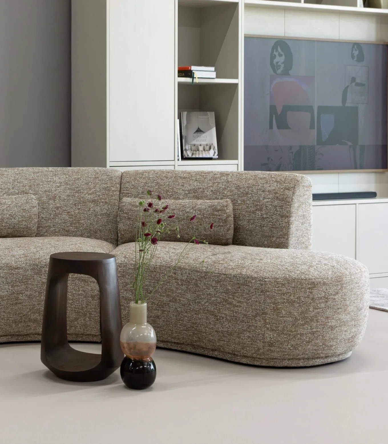 Marjon Vaas - Handgevormd - Glas - Bruin - 30x14x14