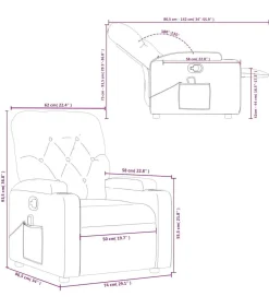 Massagestoel verstelbaar stof lichtgrijs