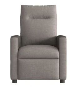 Massagestoel verstelbaar stof taupe