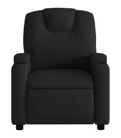 Massagestoel verstelbaar stof zwart