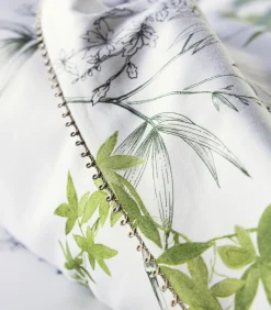 Matin - Laken in katoen satijn met print