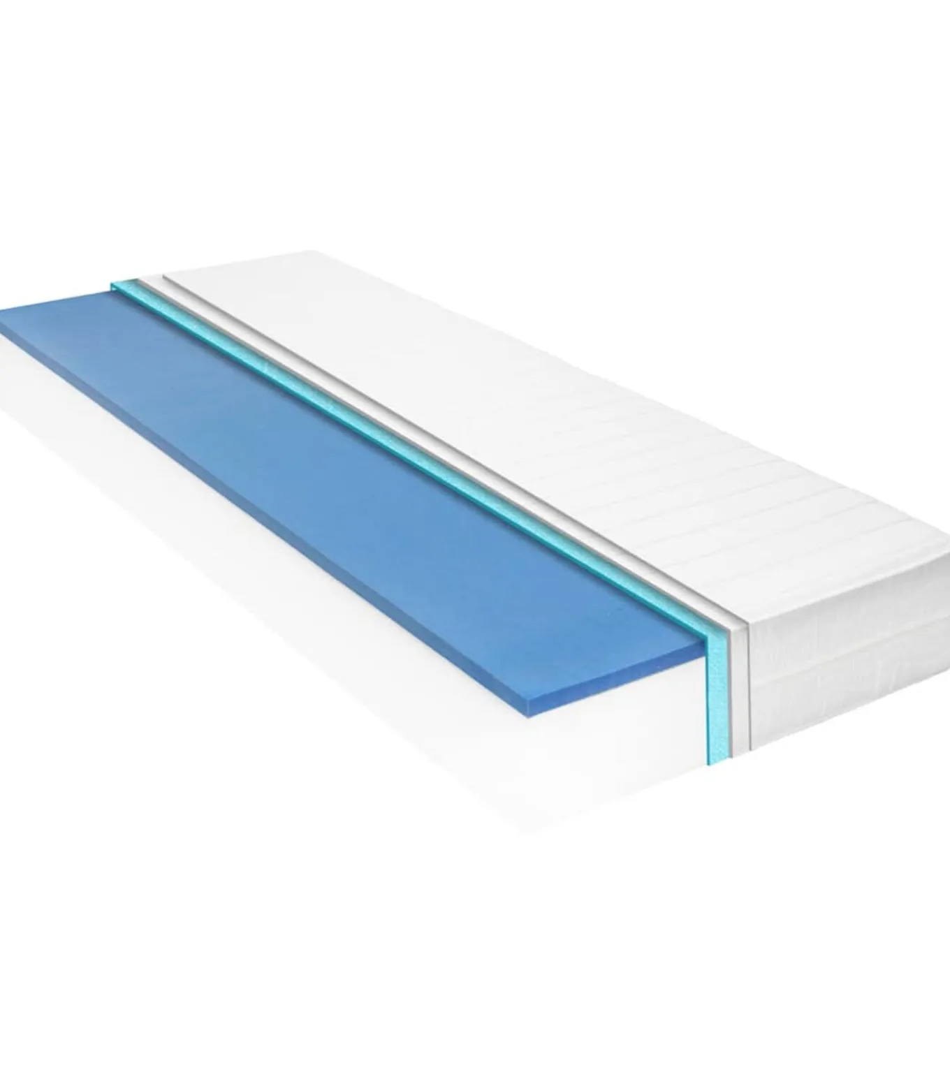 Matras 18 cm visco-traagschuim 140x200 cm H2