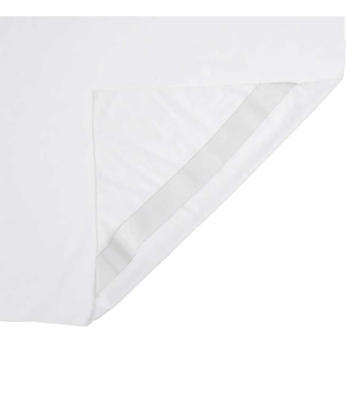 Matrasbeschermer waterdicht 120x200 cm wit