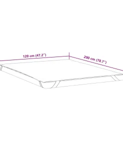 Matrasbeschermer waterdicht 120x200 cm wit