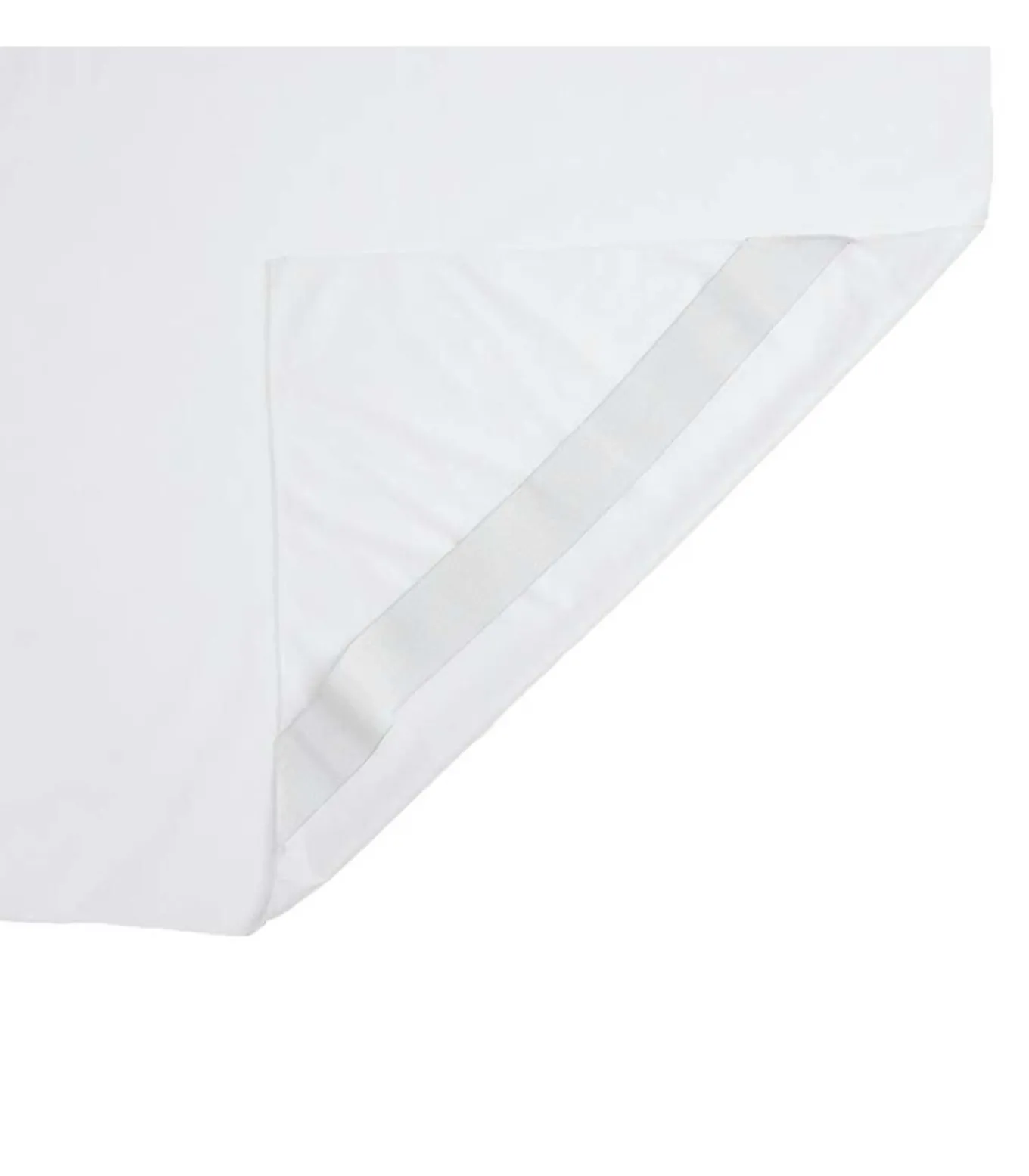 Matrasbeschermer waterdicht 80x200 cm wit