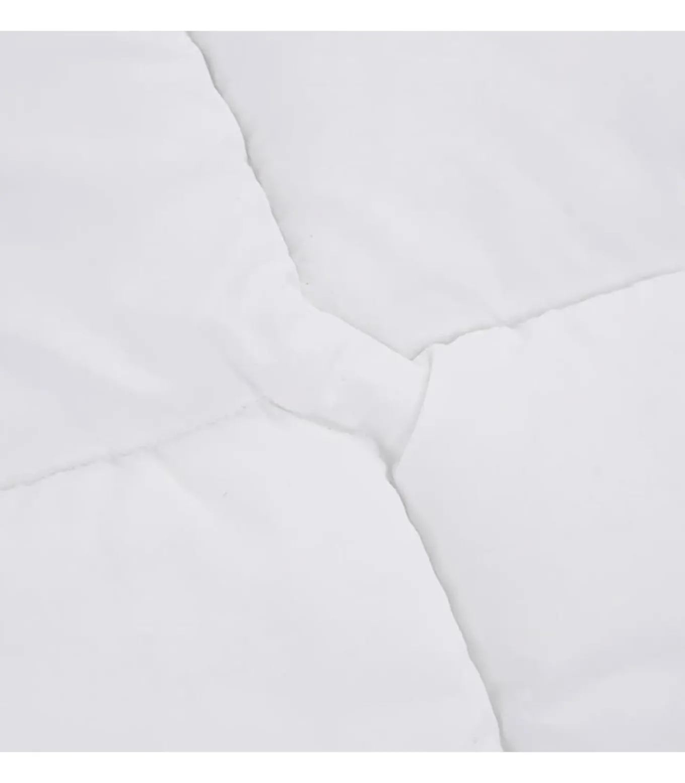 Matrasbeschermer 100x220 cm wit