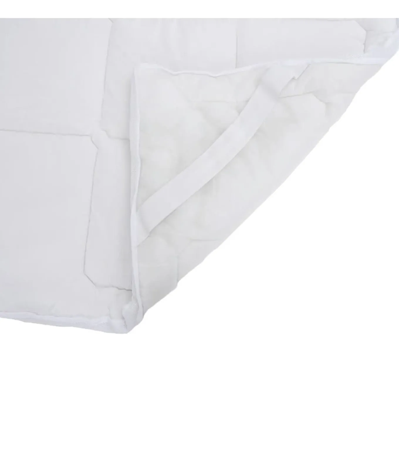 Matrasbeschermer 90x220 cm wit