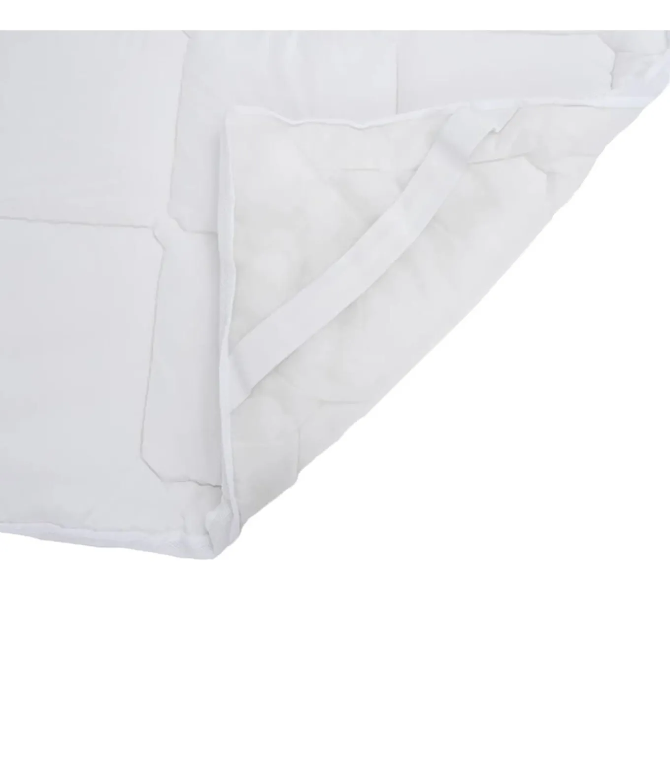 Matrasbeschermer 100x200 cm wit