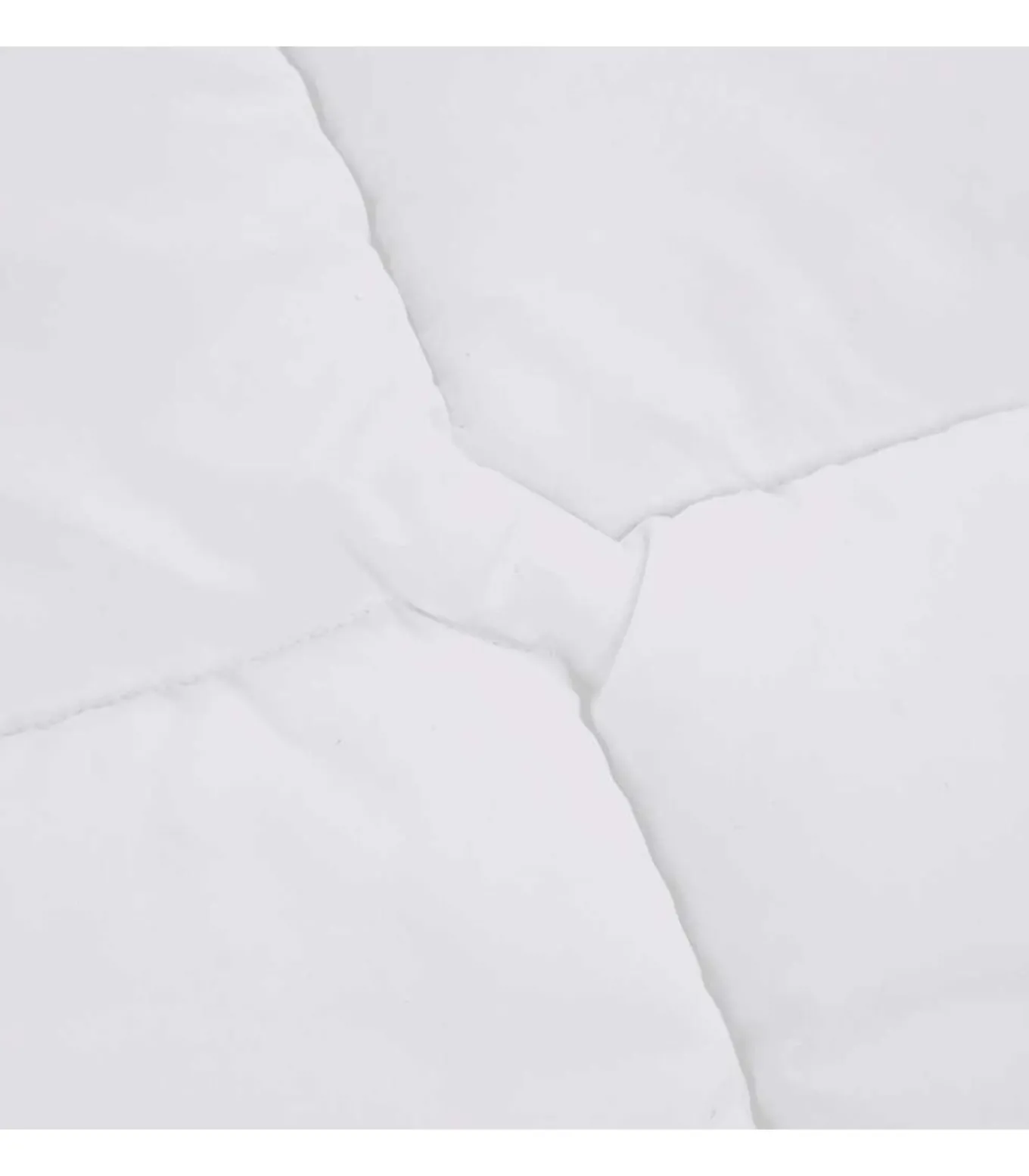 Matrasbeschermer 100x200 cm wit