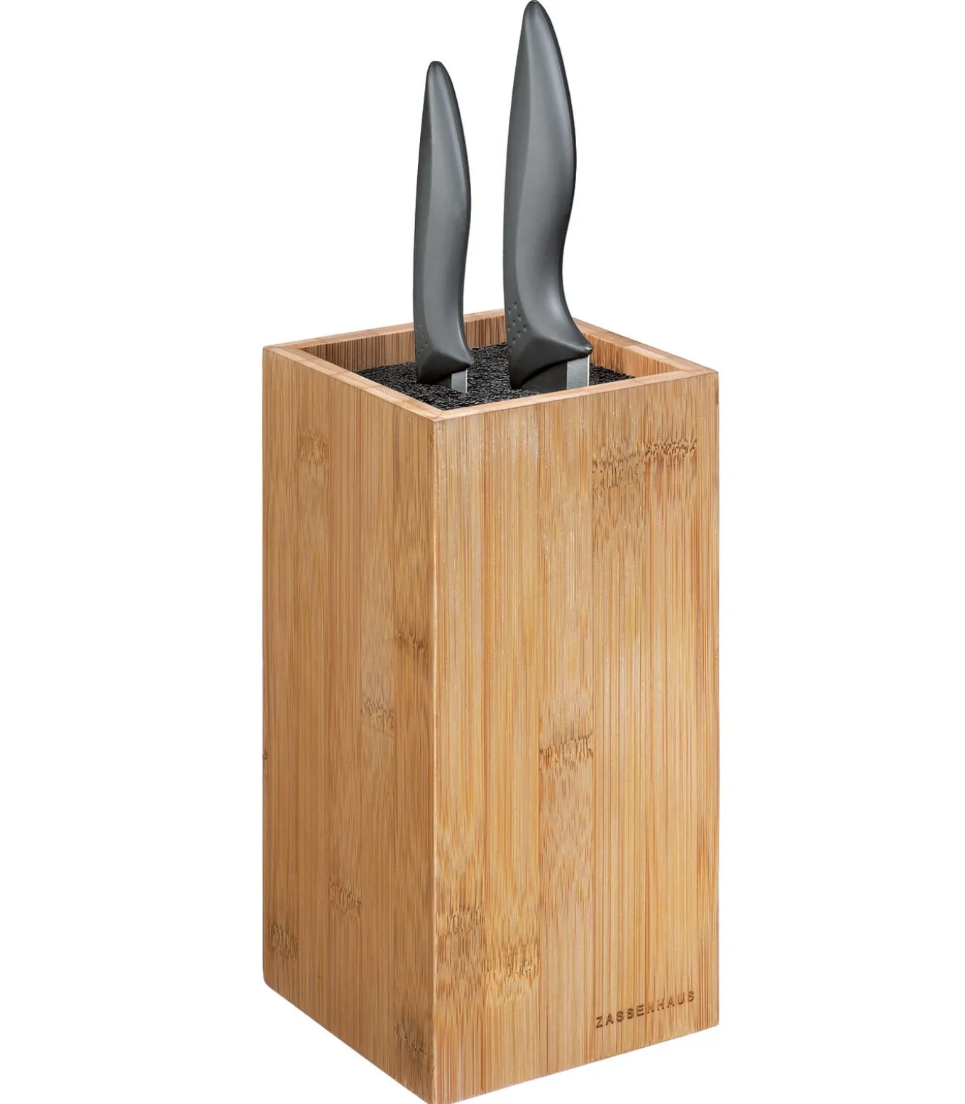 Messenblok - voor 5 tot 6 messen - Bamboe