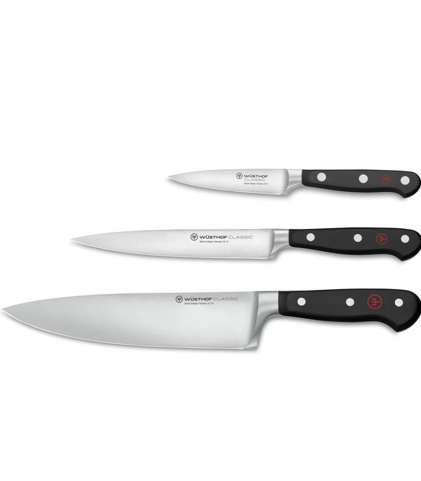 Messenset Classic 3-Delig