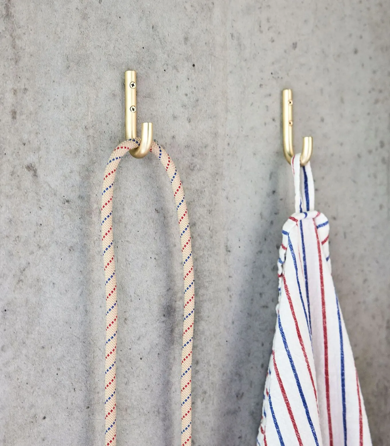 Metalen haken set van 2