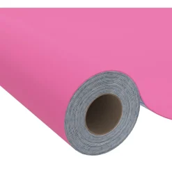 Meubelfolie zelfklevend 500x90 cm PVC hoogglans roze