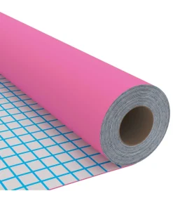 Meubelfolie zelfklevend 500x90 cm PVC hoogglans roze