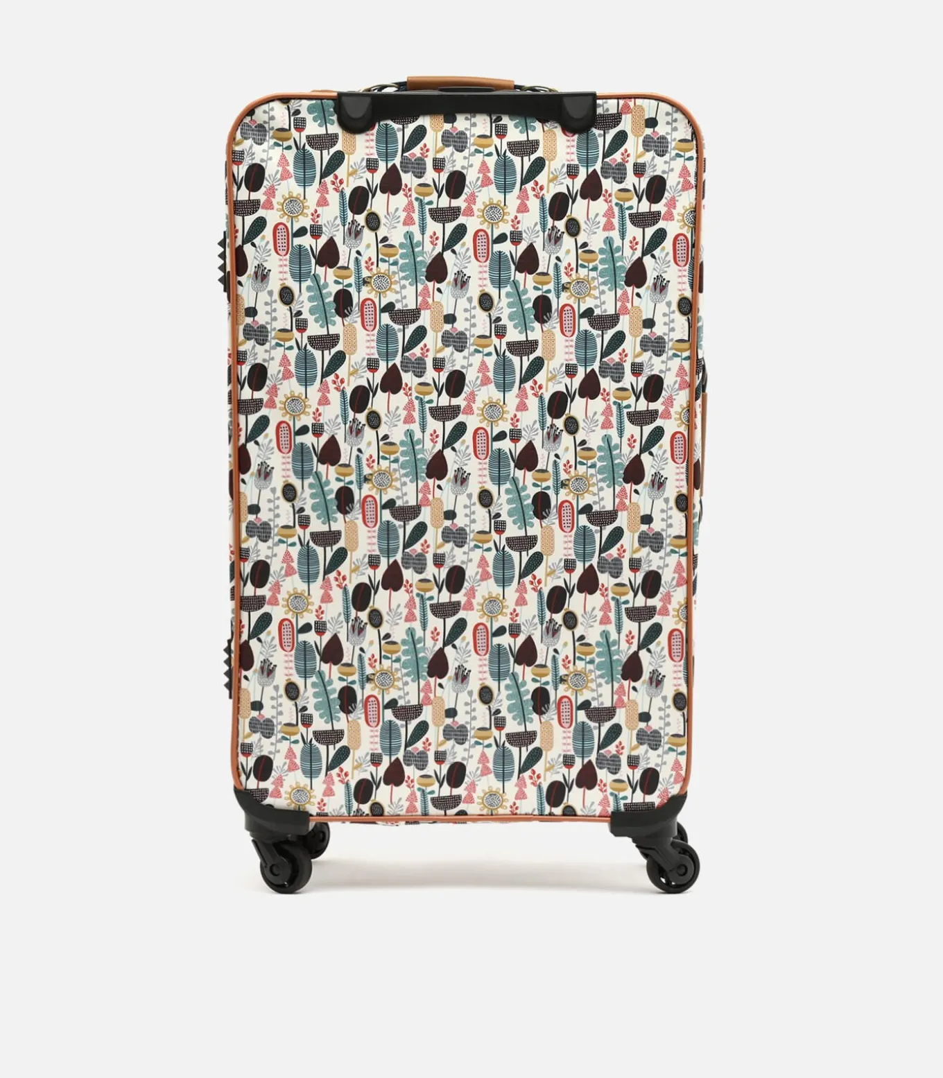 Middelgrote koffer Unisex Bosque Beige