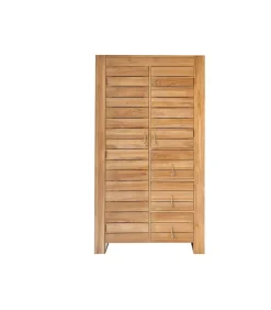 Minimalys - Hangkast van massief teakhout