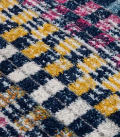 Modern platgeweven tapijt CHESS