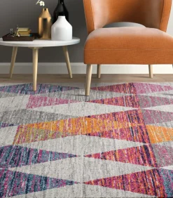 Modern platgeweven tapijt CLONY