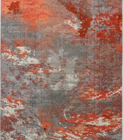 Modern platgeweven tapijt VOLCANO