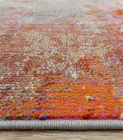 Modern platgeweven tapijt VOLCANO