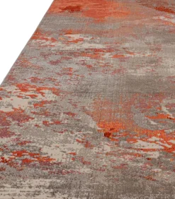 Modern platgeweven tapijt VOLCANO