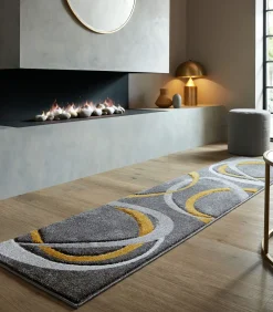 Modern platgeweven tapijt RING