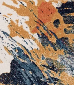 Modern platgeweven tapijt AURAL