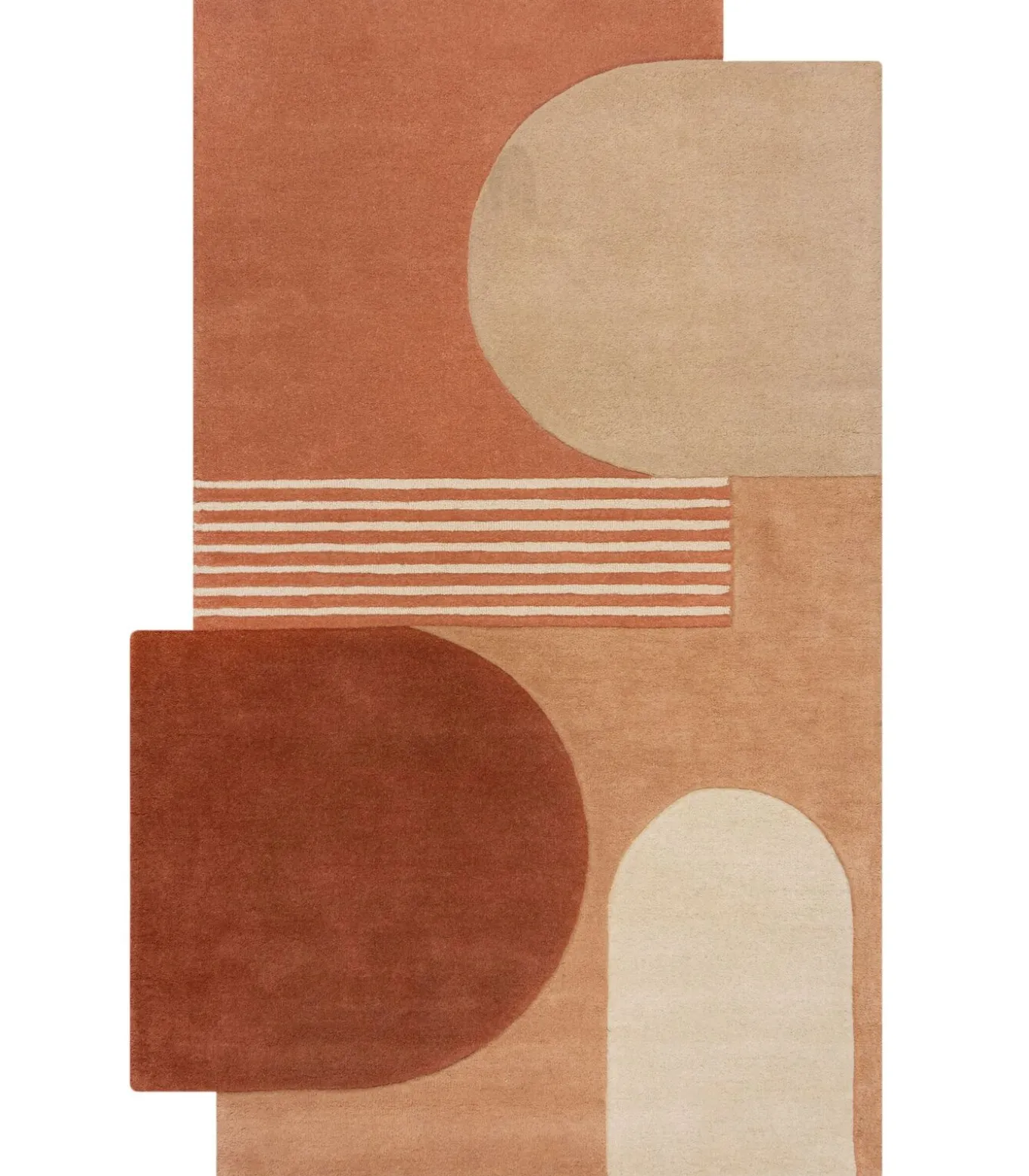 Modern puur wollen tapijt FORMAL MULTI voor woonkamer en slaapkamer