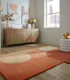 Modern puur wollen tapijt FORMAL MULTI voor woonkamer en slaapkamer